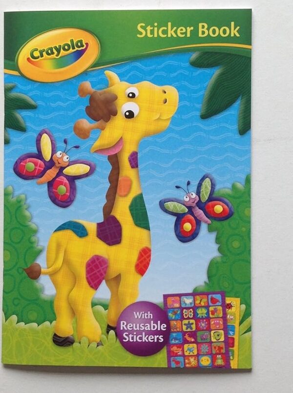 Crayola Sticker Book Giraff