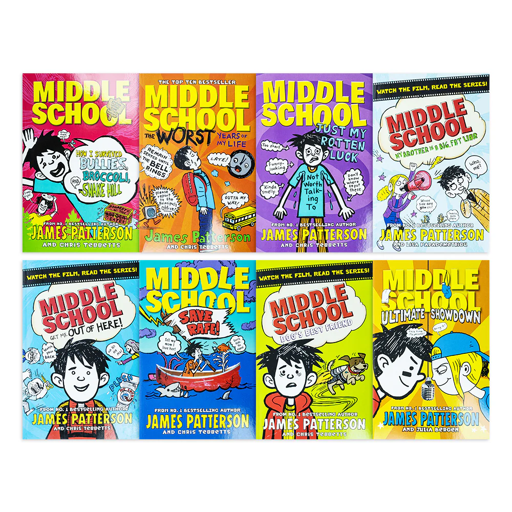 Middle School 8 Books Collection Set By James Patterson Dog's Best Friend - Image 3