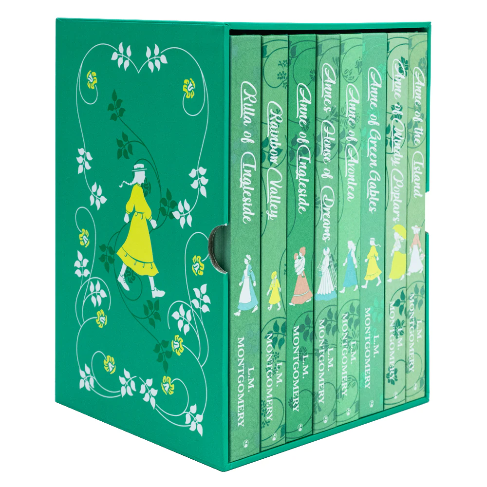 The Complete Collection Anne Of Green Gables 8 Books Hardcover Set - Classic Children's Literature, Adventure, Friendship, Imagination & More