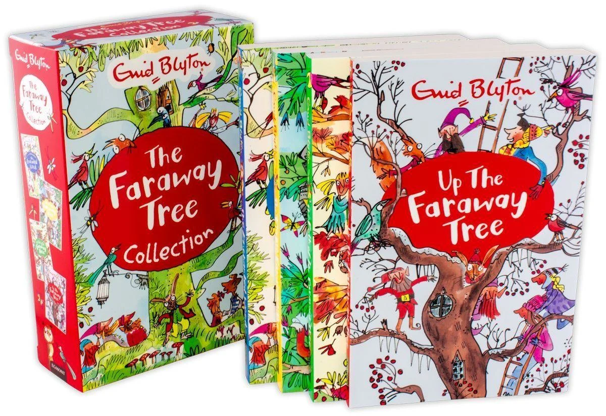 Enid Blyton's The Faraway Tree: 4 Magical Books Collection Set – Classic Children's Fantasy Adventure Series, Timeless Tales, and Family Stories - Image 3