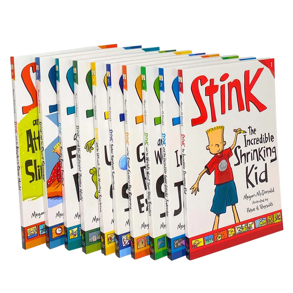The Ultimate Stink-tastic Collection – 10 Book Box Set by Megan McDonald | Funny Children's Fiction, Kids' Humor, Adventure & Reading Fun - Image 2