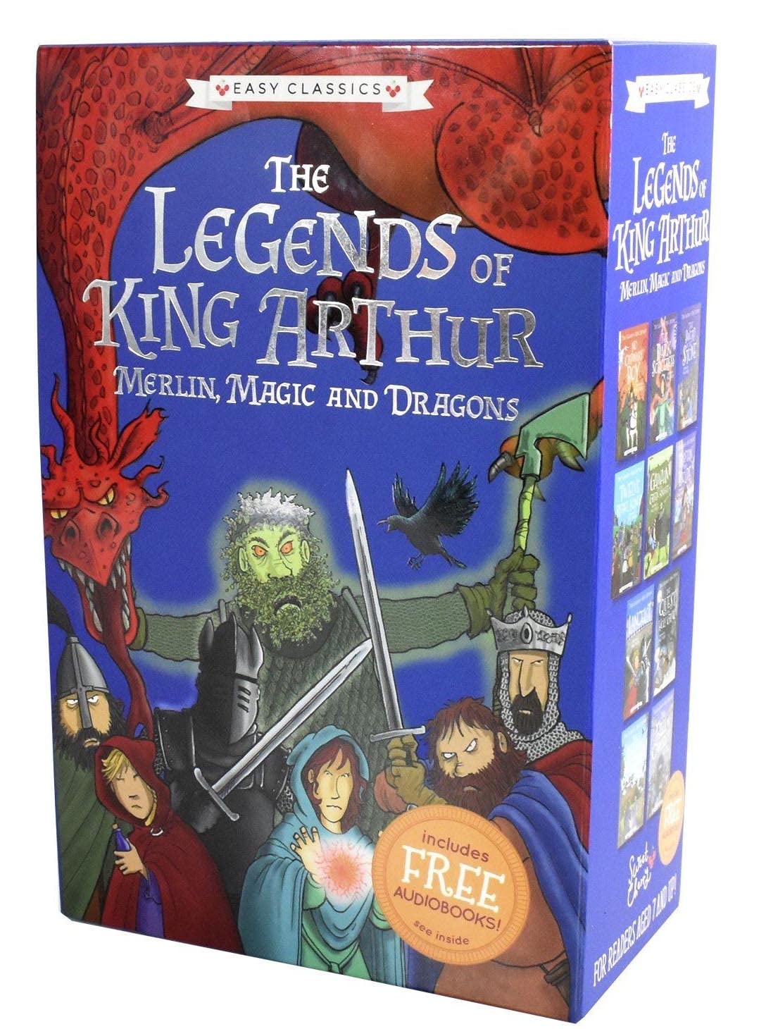 The Legends of King Arthur: Merlin, Magic, and Dragons 10 books set - Image 2
