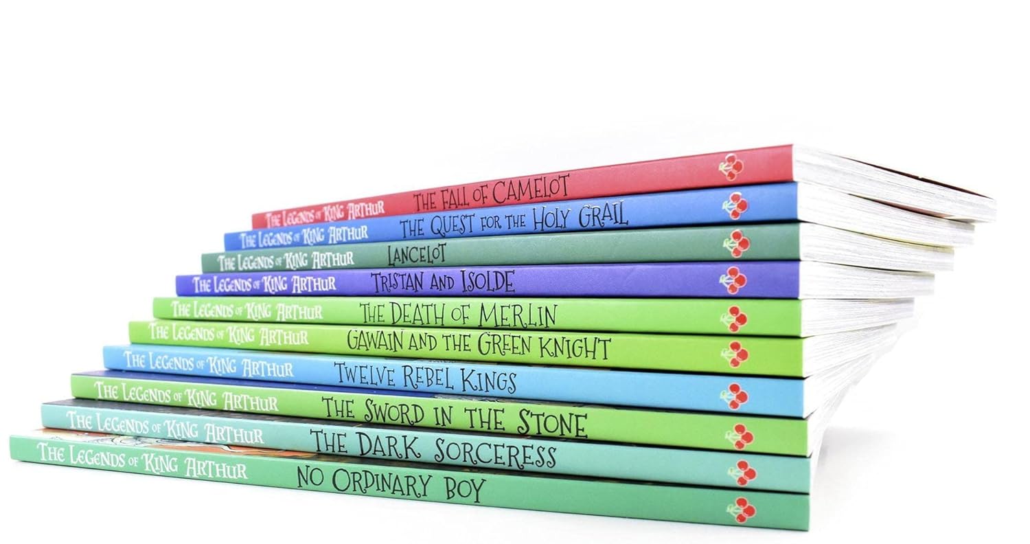 The Legends of King Arthur: Merlin, Magic, and Dragons 10 books set - Image 4